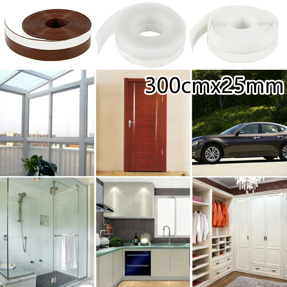 300 см уплотнительная прокладка для двери нижняя звукоизолированная оконная