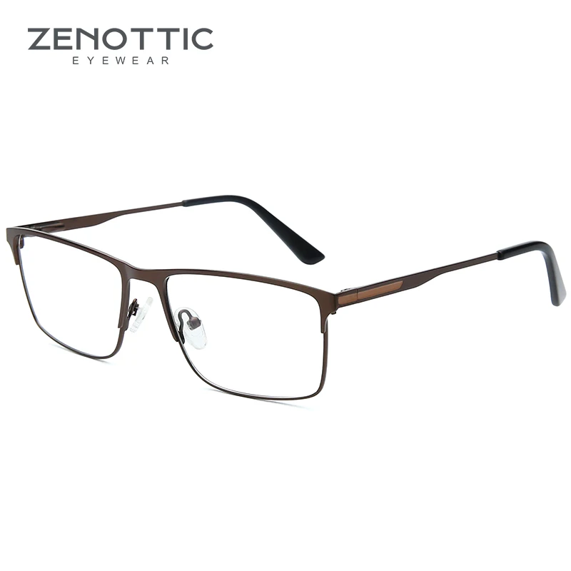Очки zenotic titanium очки для коррекции зрения квадратные с полной оправой