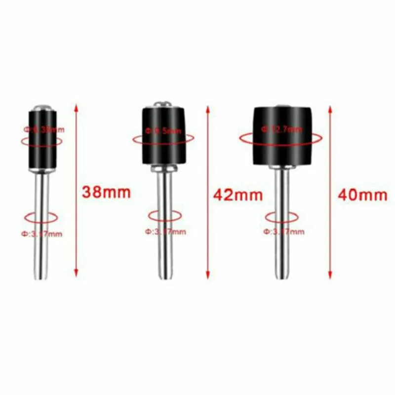 132PCS Sanding Bands Drum Sleeve Grit Mandrel Kit Sandpaper Rotary Tools Accessories With Mandrels Abrasive Band | Инструменты