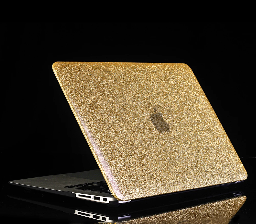 sf -Gold Чехол для ноутбука с цветной печатью Тоторо для Macbook Air 11 13 Pro retina 12 13 15 дюймов для New Air 13 или New Pro 13 15 - Цвет: sf -Gold