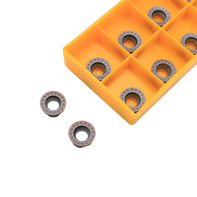 10 шт. твердосплавные вставки RPMT10T3MOE JS VP15TF фрезерные Токарные инструменты RPMT 10T3MOE