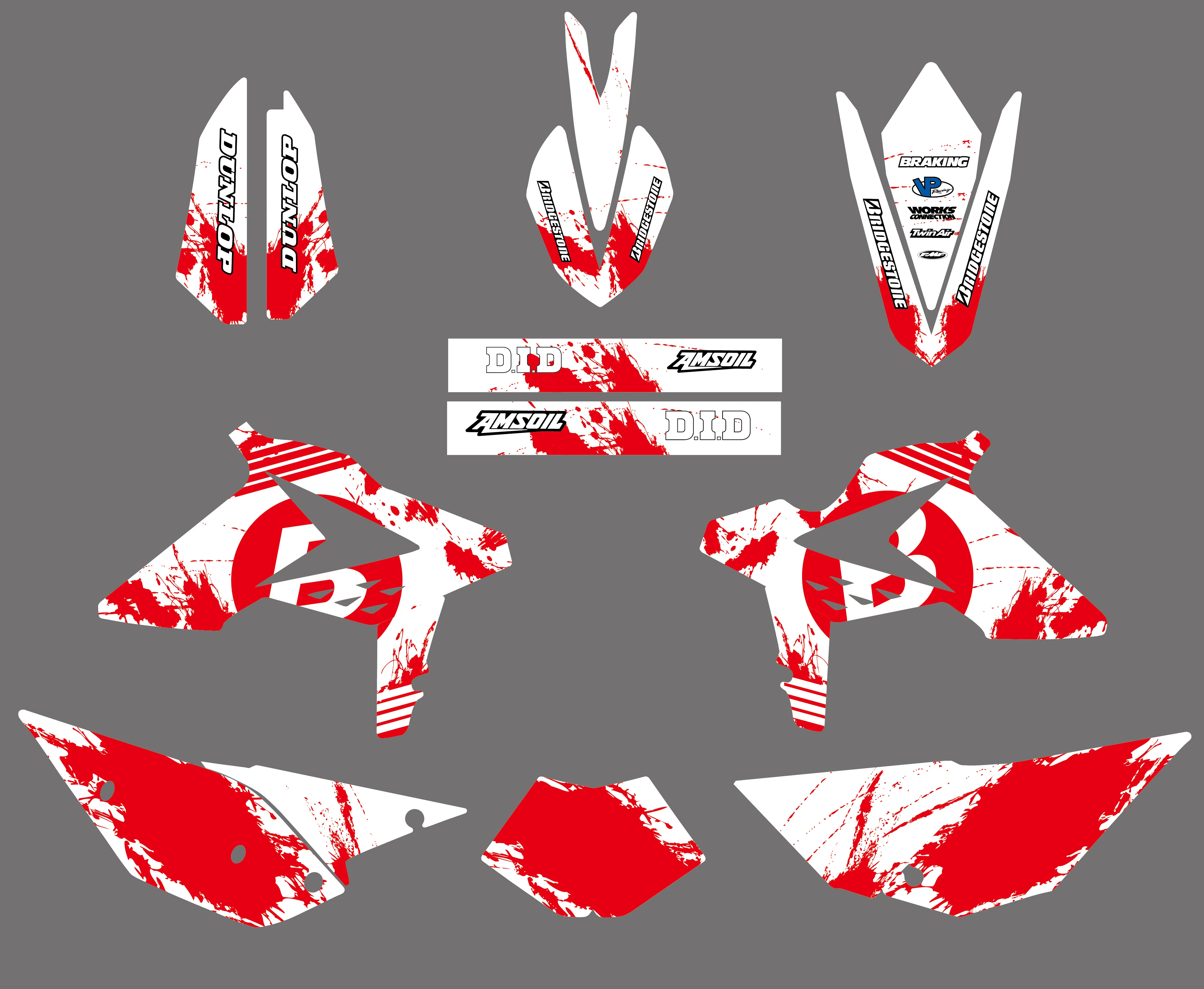 New Style Team Graphics Decal Sticker Deco For Beta RR 2T 4T 125 200 250 300 350 390 430 450 2013-2017 2014 2015 2016 Decoration