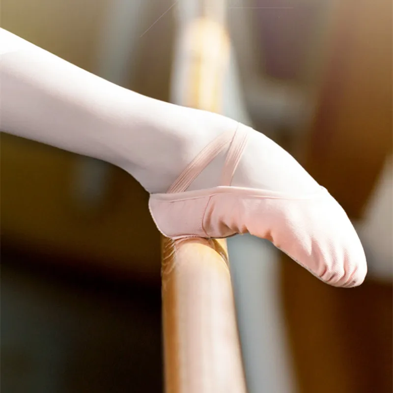 Профессиональная танцевальная обувь Женские эластичные хлопковые удобные