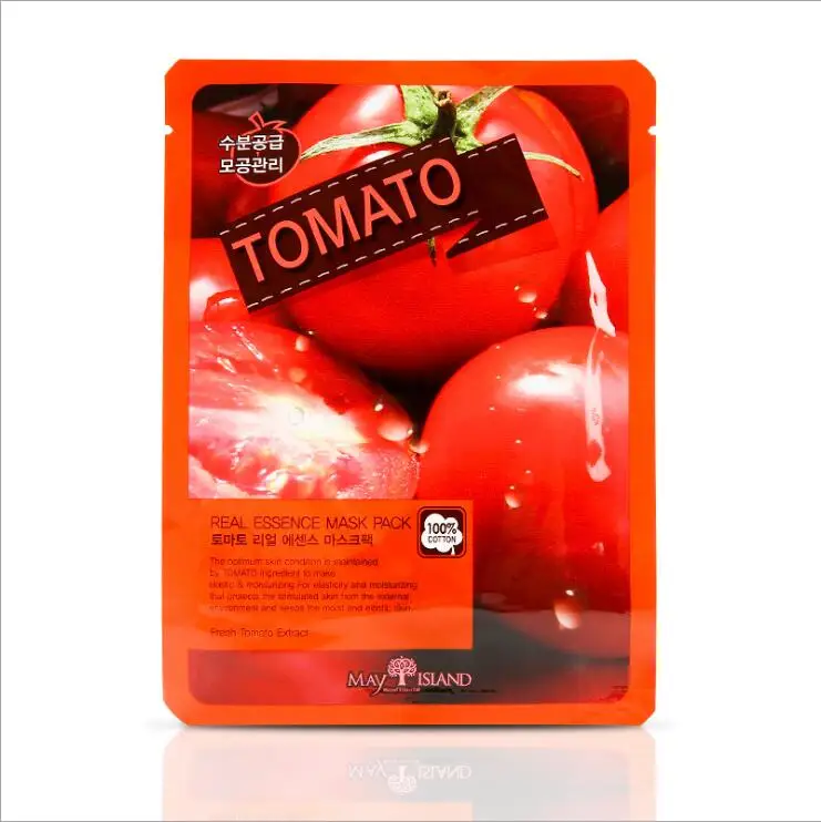 11-Tomato 15 цветов, маска для лица I'm REAL Tony moly, увлажняющая, против старения, сужает поры, Корейская листовая маска для лица, косметика - Цвет: 11-Tomato