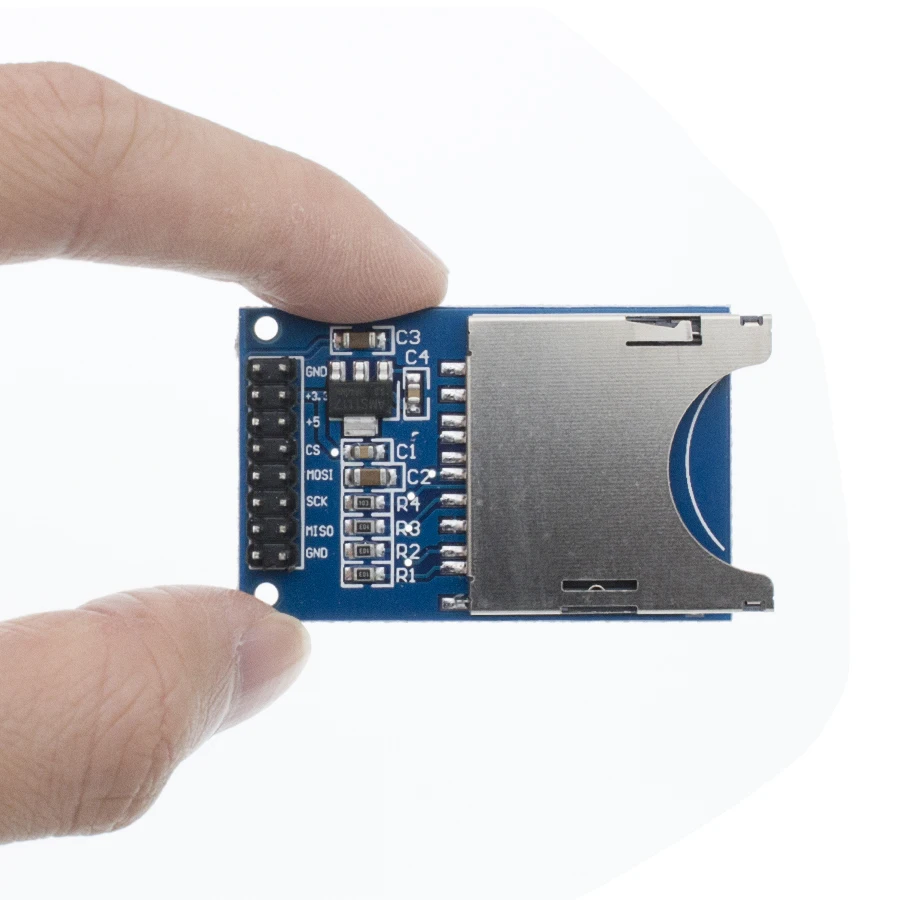 Модуль для чтения и записи модуль SD карты слот картридера ARM микроконтроллер arduino