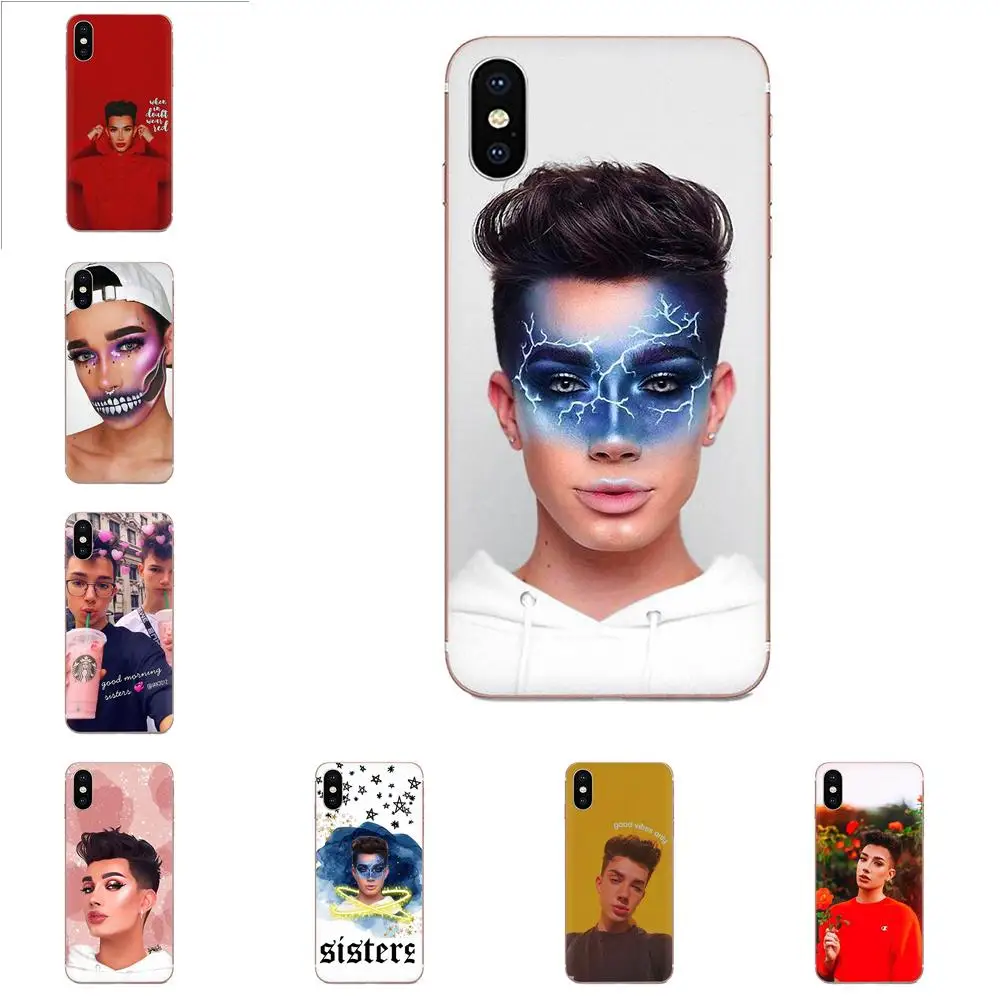 James Charles для Galaxy Alpha Note 10 Pro A10 A20 A20E A30 A40 A50 A60 A70 A80 A90 M10 M20 M30 M40 прозрачную защитную