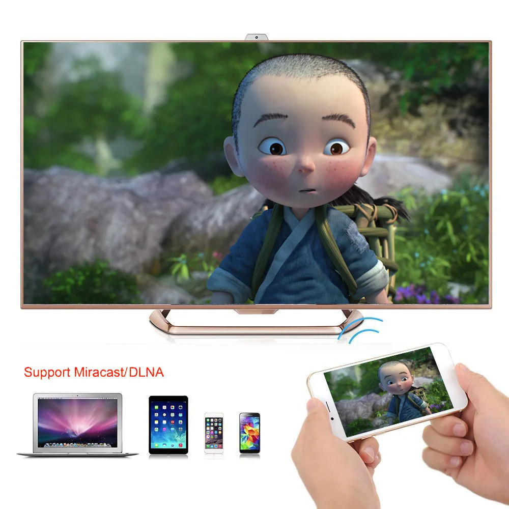 MK809 V Android 7 1 ТВ ключ RK3229 четырехъядерный 1G / 8G UHD 4K HD мини ПК Miracast DLNA H.265 WiFi умный
