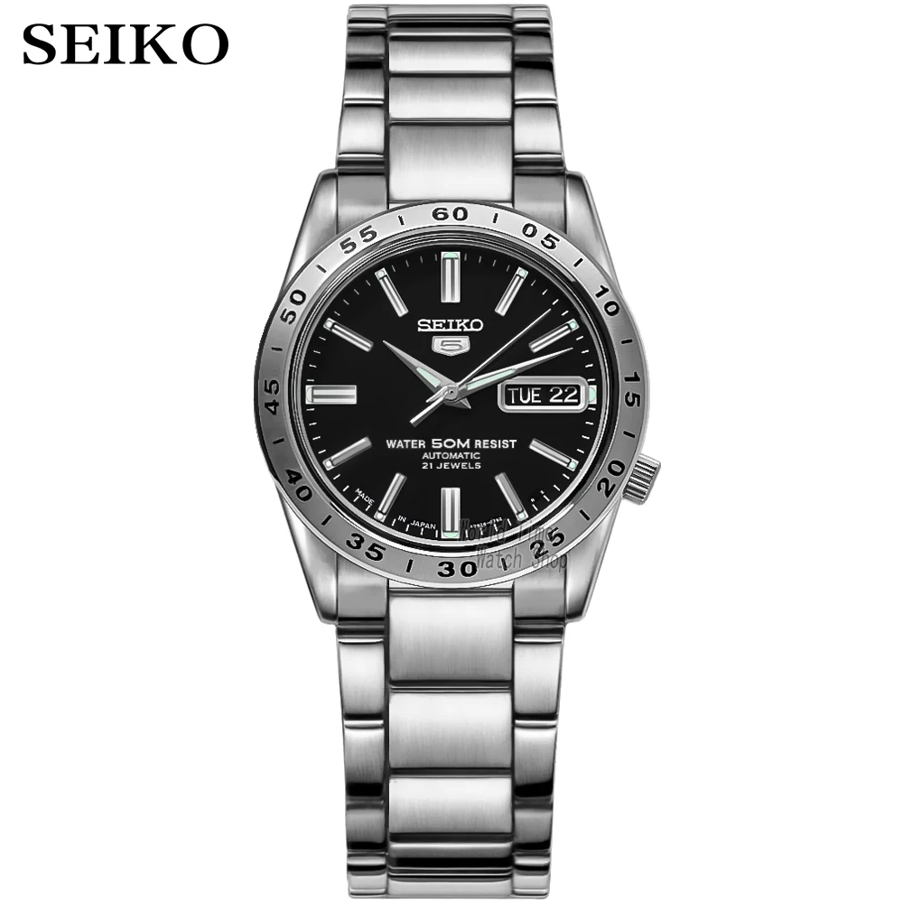 Seiko часы для мужчин 5 автоматические Топ бренд Роскошные спортивные мужские набор