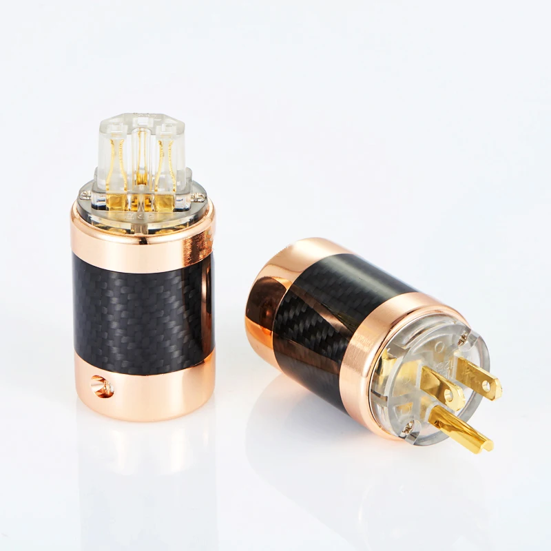 Furutech шампанское золото NCF углеродного волокна с покрытием из чистой меди Hi-Fi fancier