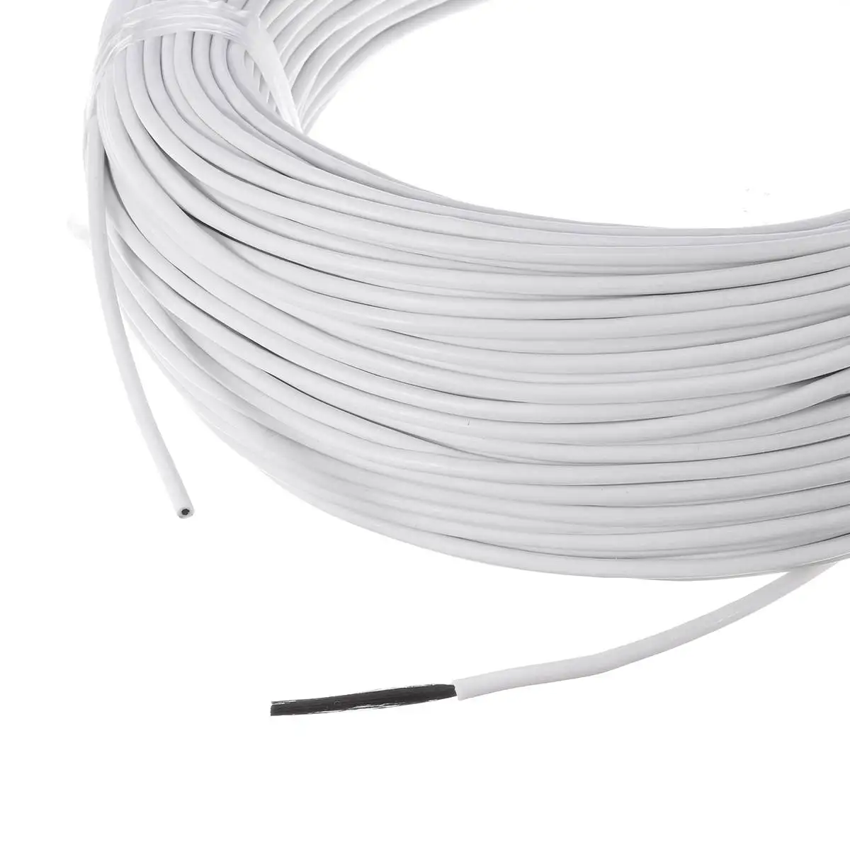 

100m 24K high quality carbon fiber heating cable floor heating wire electric hotline warm heating cable Greenhouse warm