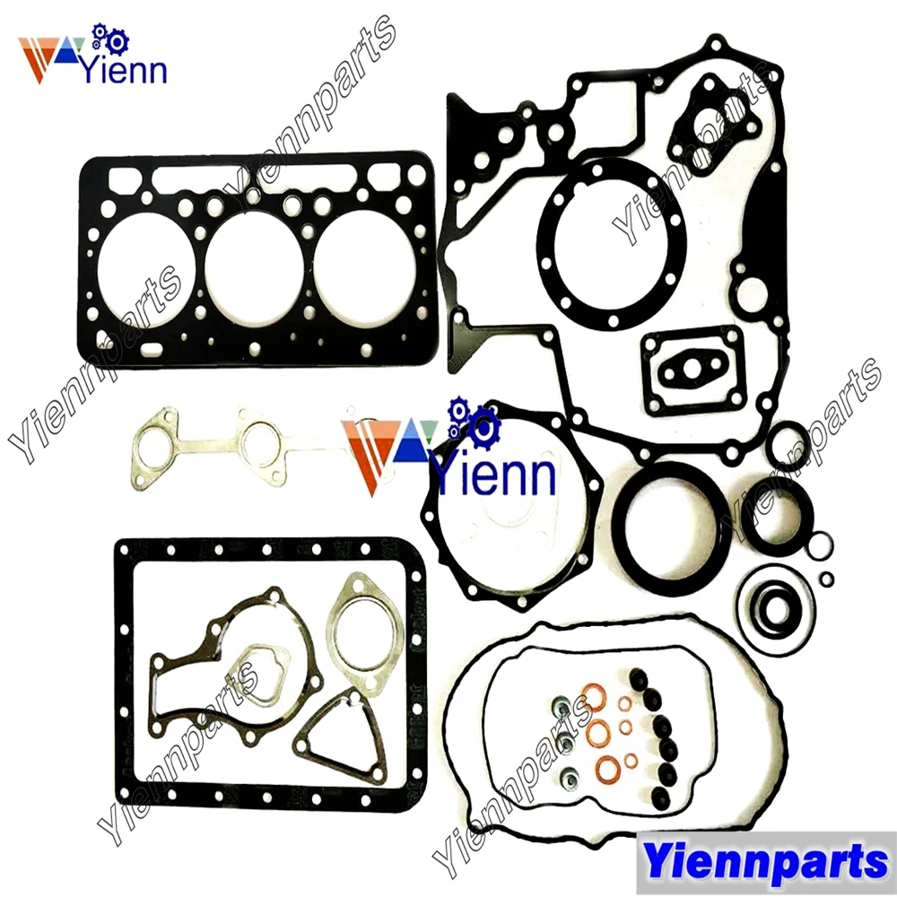 

D902 D902-E полный комплект прокладок двигателя или прокладка головки для запасных частей двигателя Kubota трактор BX2350 BX2360 BX2370 погрузчик Bobcat MT55