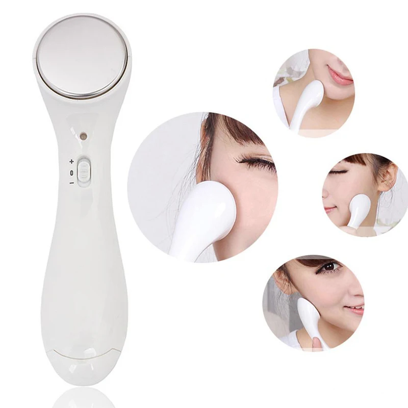 

Woman Anti-wrinkle Whiten Ionic Face Massager Skin Care Cleaner Beauty Electronic Iontophoresis Led Facial Light Therapy