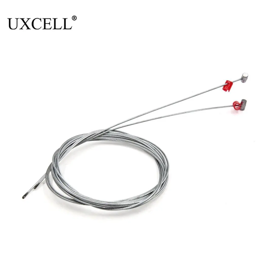 Uxcell, универсальный, 2 шт., 1,8 м, длина, металлическая линия сцепления, кабель, провод тормоза, ускоритель, кабель, провод для мотоцикла, скутера