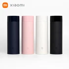 Бутылка для воды из нержавеющей стали Xiaomi Mijia, 350 мл, 190 г, легкий термос, вакуумная мини-чашка, портативная Изолированная чашка для кемпинга и путешествий