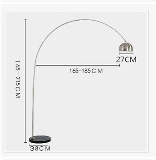 Напольная Лампа для рыбалки Большая из нержавеющей стали хорошее качество