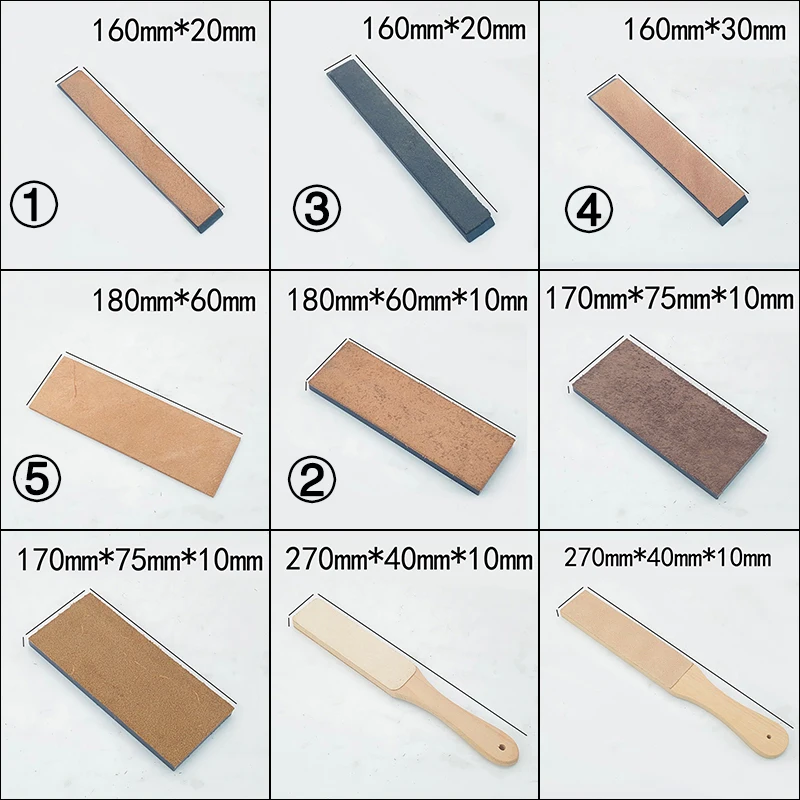 Набор для полировки зеркальный большой инструмент кожи и пасты двусторонняя