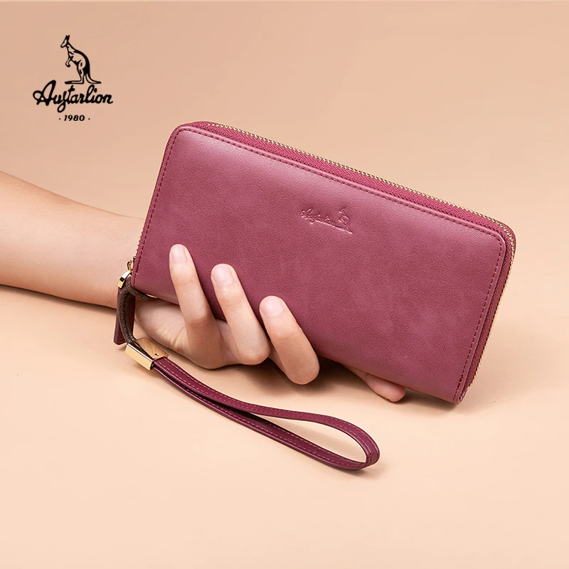 Лидирующий бренд AUGTARLION женский кошелек модная женская барсетка с ремешком на
