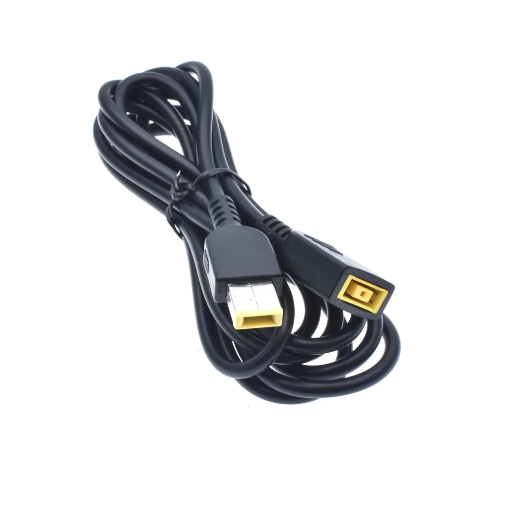 

Lenovo ThinkPad male to female Square Adapter Power Extension Cable with 200CM