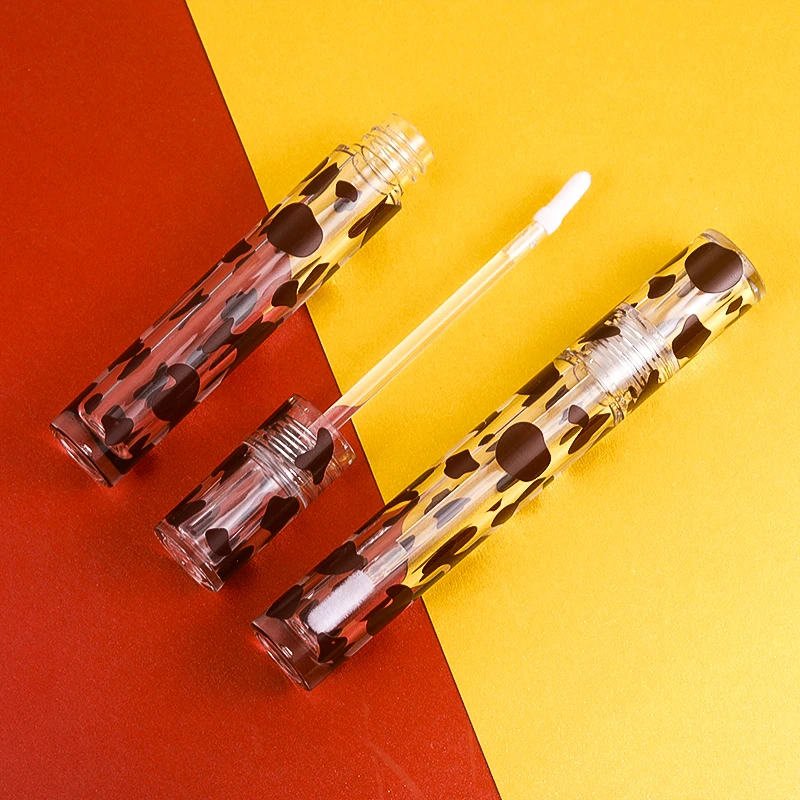 

4.5ml 10/30/50pcs Empty PET Lip Gloss Tube, DIY Round Portable Liquid Lipstick Bottle, Cosmetic Container Shell Package