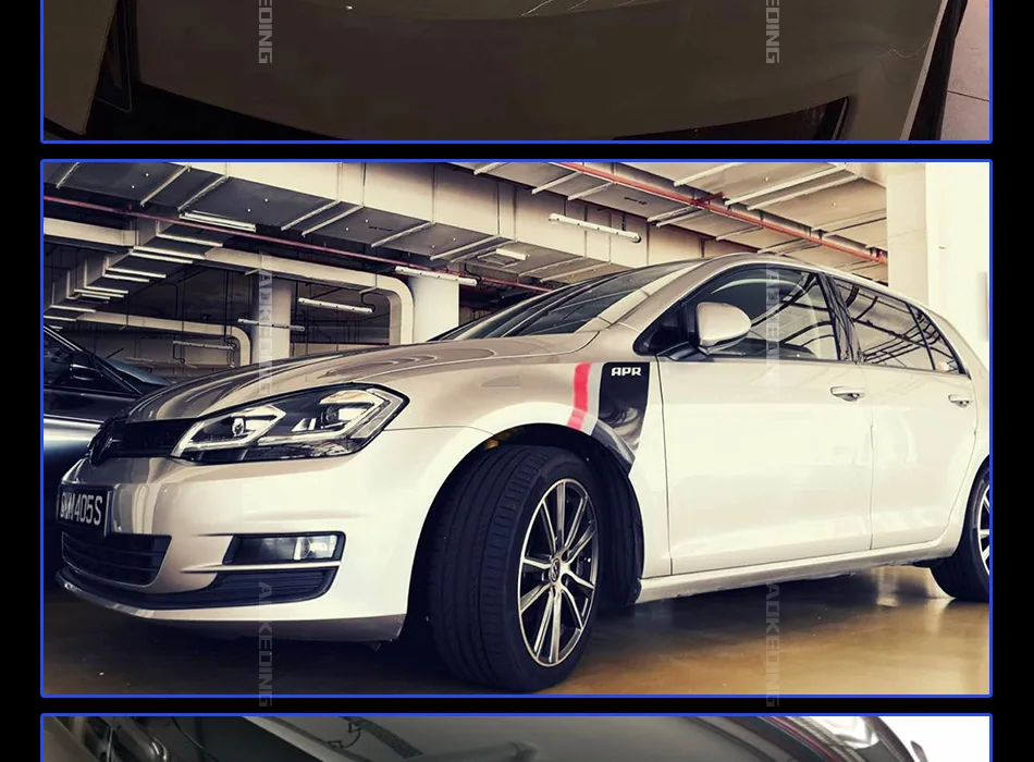 AKD автомобильный Стайлинг для VW Golf 7 MK7 светодиодный налобный фонарь Golf7.5 R LINE Design DRL Hid Dynamic Signal Head Lamp Bi Xenon Beam аксессуары