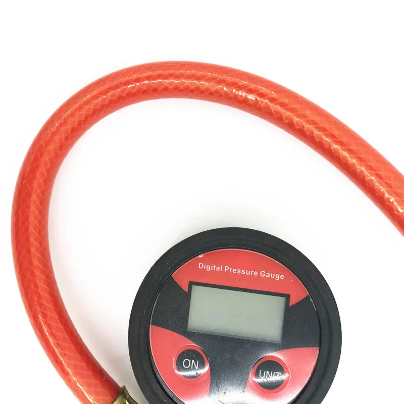 Цифровой шинный Давление манометр Надувное Пистолет для Авто Мото воздушные