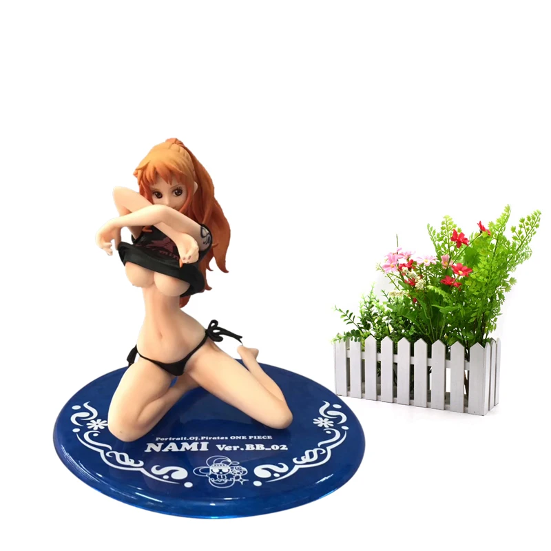 Аниме one piece POP Nami BB Ver. ПВХ фигурка Купальник Сексуальная Коллекционная модель Рождественский подарок игрушка