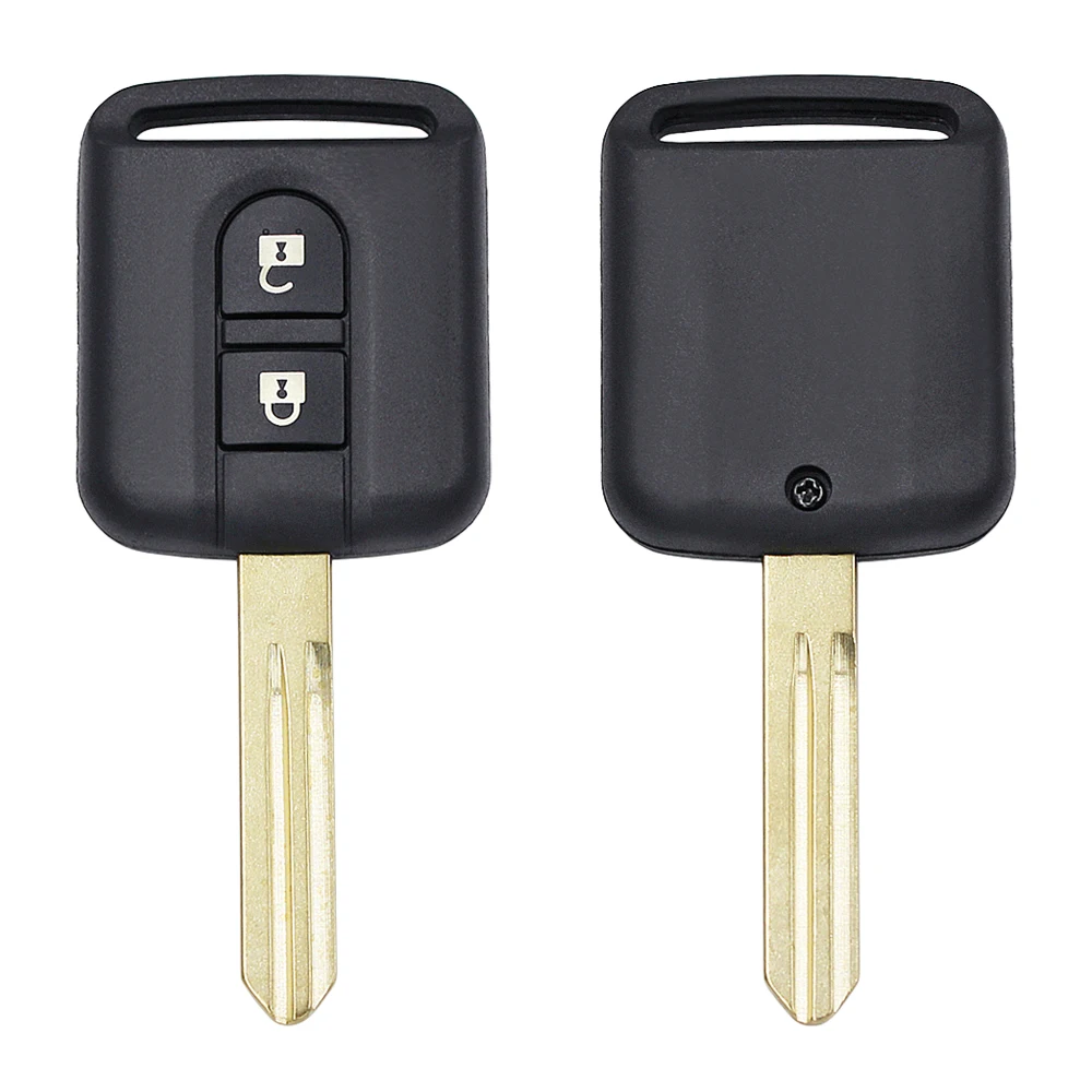 2 кнопки дистанционный ключ брелок от машины 433 МГц PCF7946 чип для Nissan Micra Navara Qashqai 2003