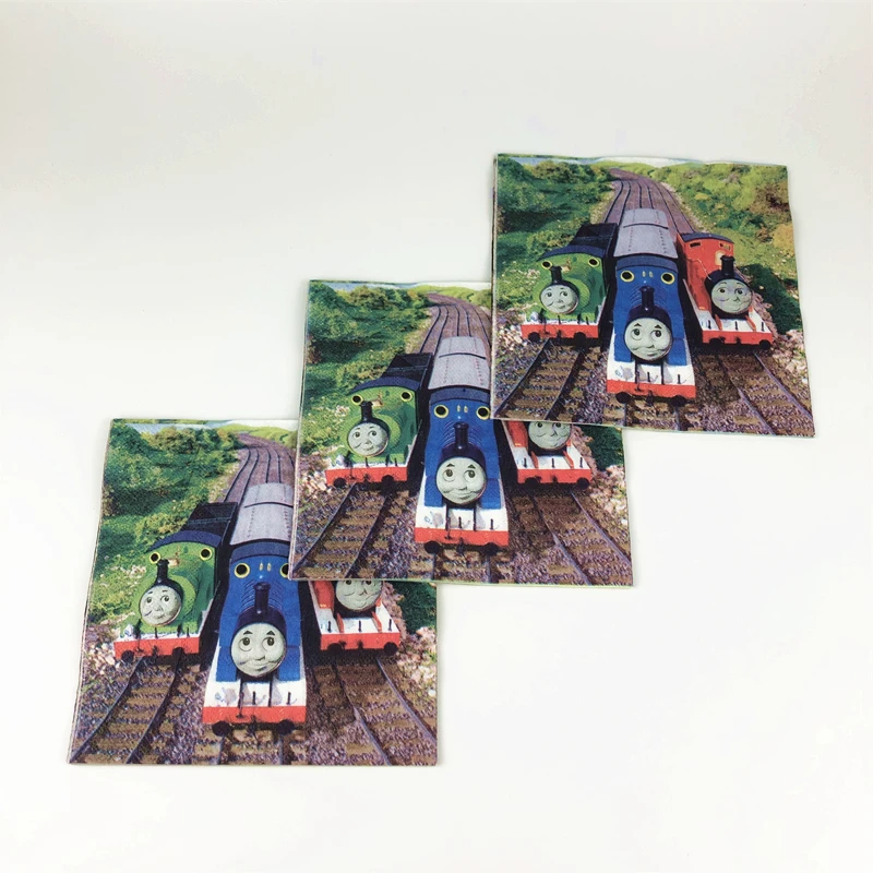 10 шт. &quotТомас&quot тематический Хэллоуин 16x16 см одноразовые Бумага салфетки для