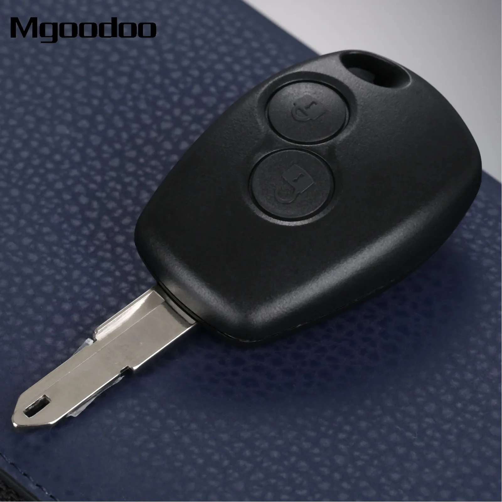 Mgoodoo 2 Buttons Car Key Shell Remote Fob Cover Case For Renault Clio DACIA Logan Sandero Uncut Blade Replacement | Автомобили и
