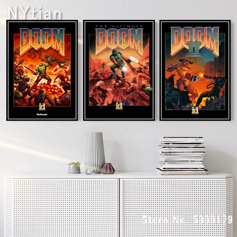 Плакат NT170 настенное искусство подарок непревзойденная игра гало комикс