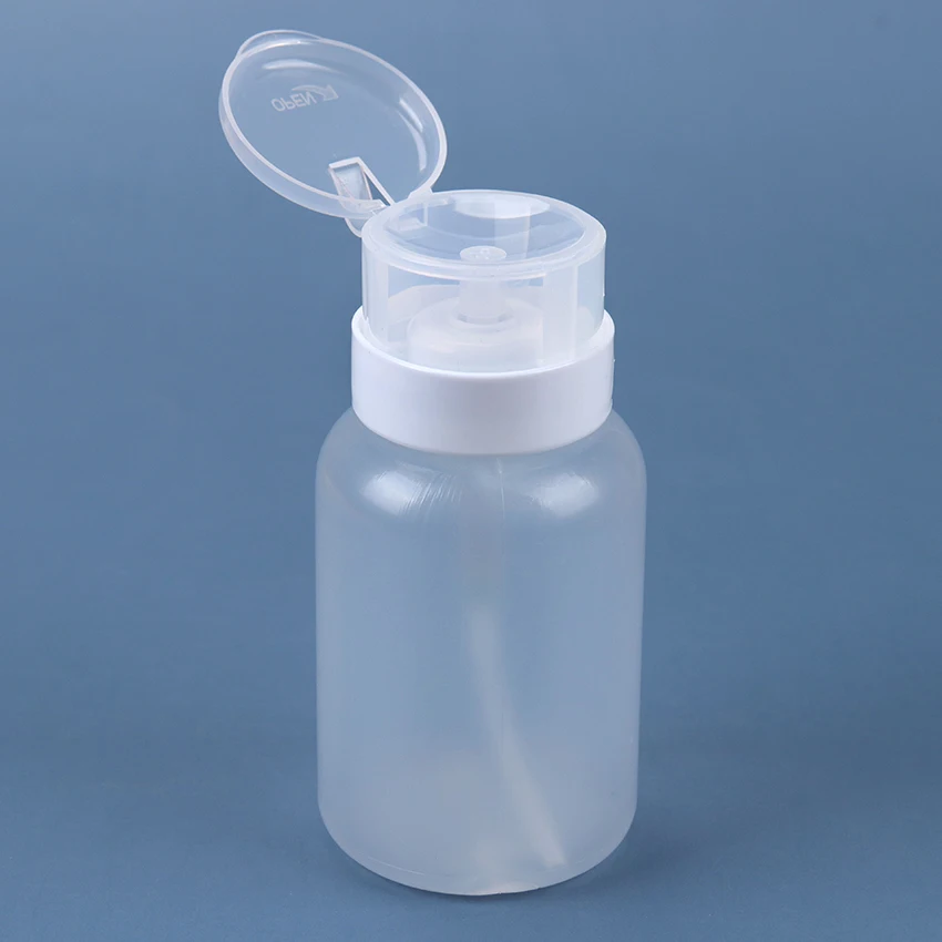 1 шт. 200 мл жидкость для удаления лака спиртовая очищающая бутылочки с крышкой