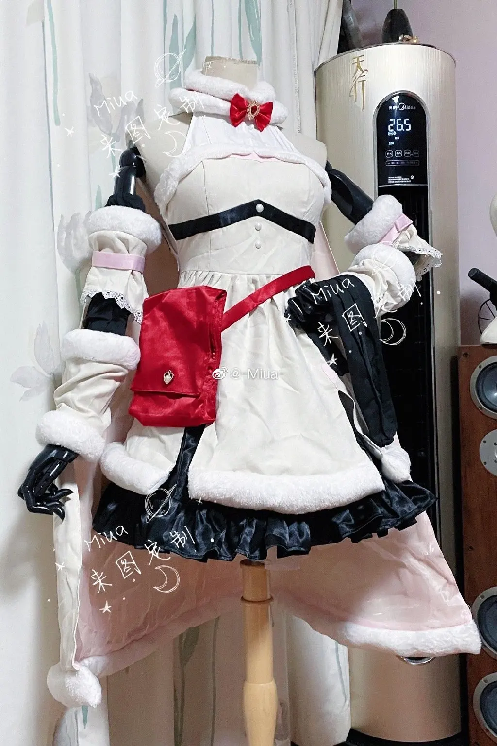 

[На заказ] Аниме! Элегантное платье Vtuber Tsunomaki Watame, Униформа, костюм для косплея, костюм на Хэллоуин вечерние ролевых игр для женщин