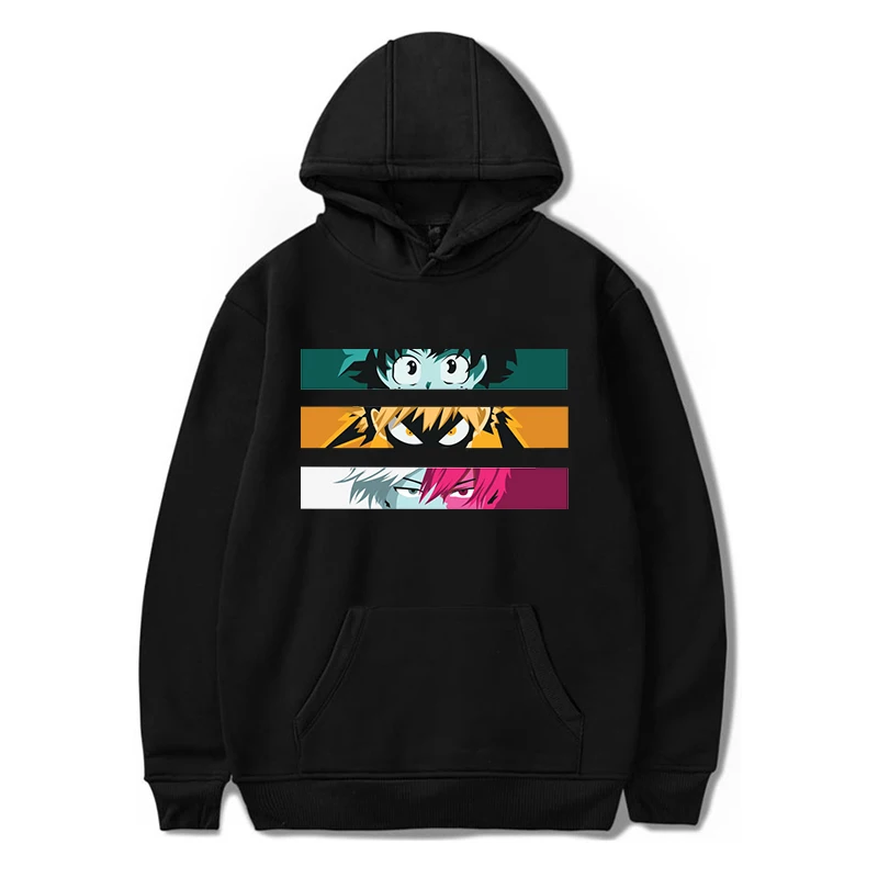 

Anime Hoodie Mijn Hero Academia Print Vintage Vogue Ullzang Heren Hodies Herfst Japanse Hoodies Sweatshirt Hoody Women/Men