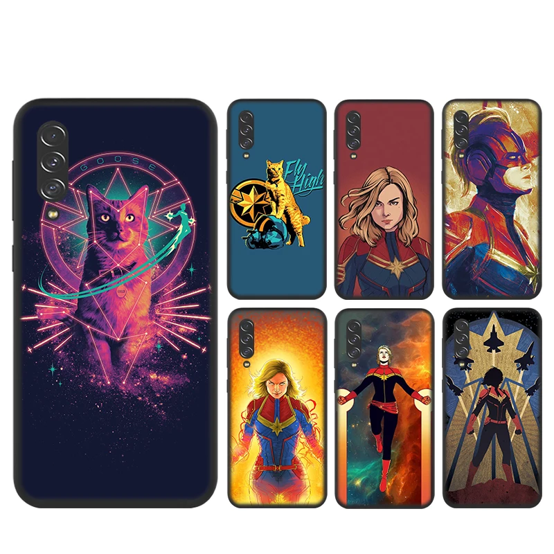 

Captain Marvel for Samsung Galaxy A90 5G A80 A70S A60 A50 A50S A40 A30S A20S A20E A20 A2 Core A10 Phone Case
