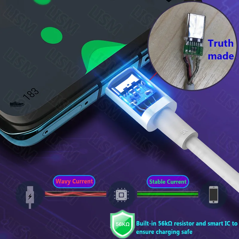 0,3 M/1 M/1,5 M/2 M 4A кабель для быстрой зарядки 9 мм usb type C для Blackview P10000 BV9700 BV9600 BV6800 Pro BV9500 Plus