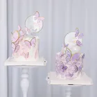 Украшение для торта сделай сам на день рождения, украшение для торта в виде бабочки