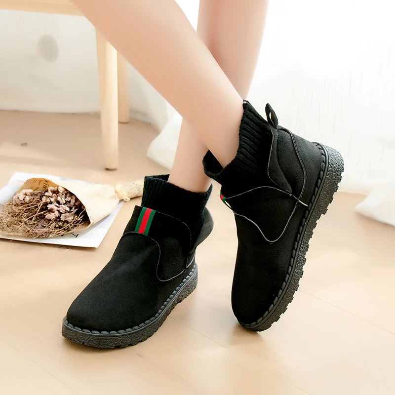 2019 High Quality Women's Classic Snow Boots Real Leather Natural Fur Winter Platform Womens Warm Shoes Zapatos Mujers |