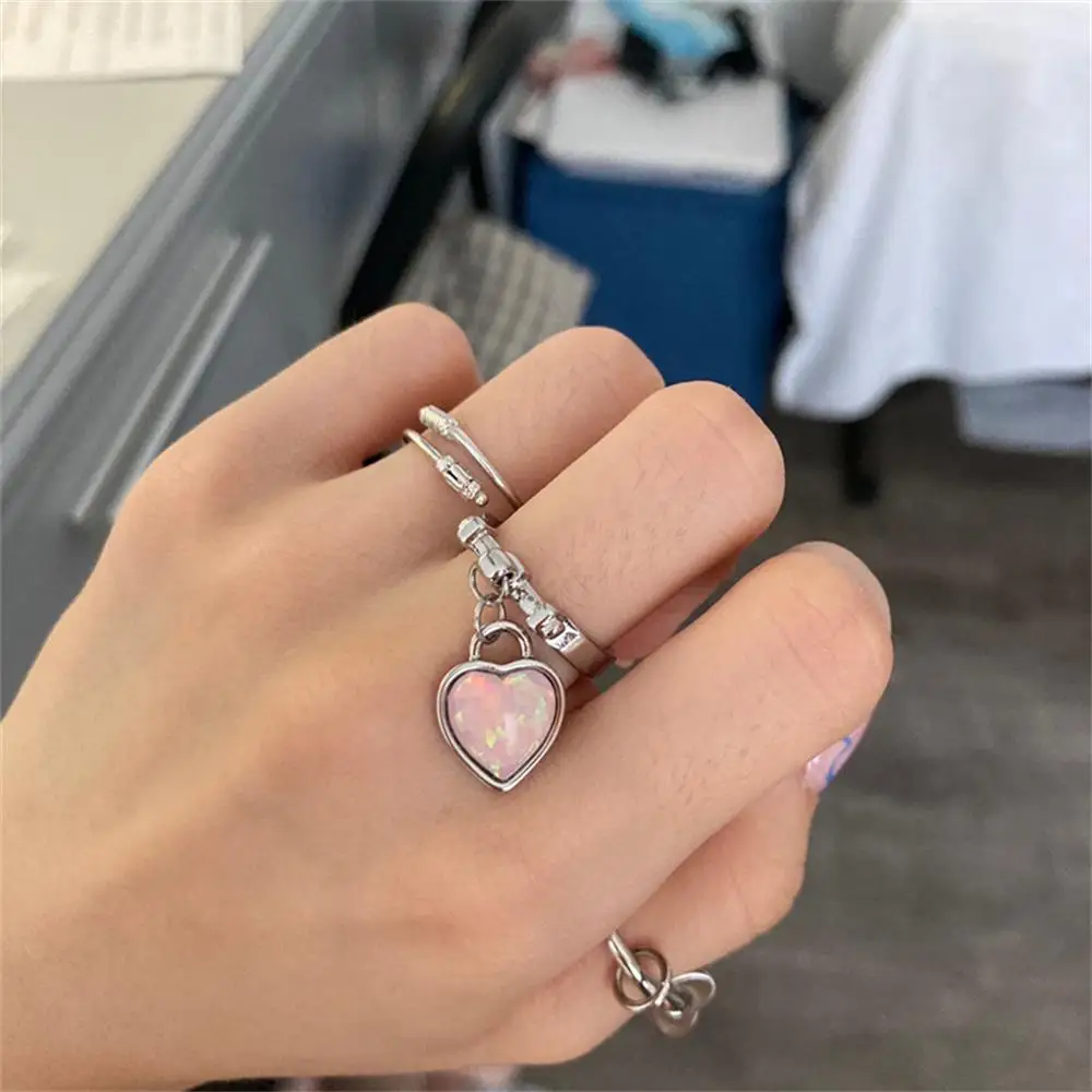 2021 новая трендовая подвеска в виде сердца серебро Цвет покрытием винтажная