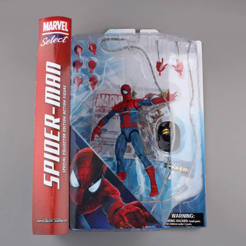 Экшн фигурка супергероя из серии The Amazing Spider Man 7 дюймов 18 см|super hero toys|toys free shippingheroes