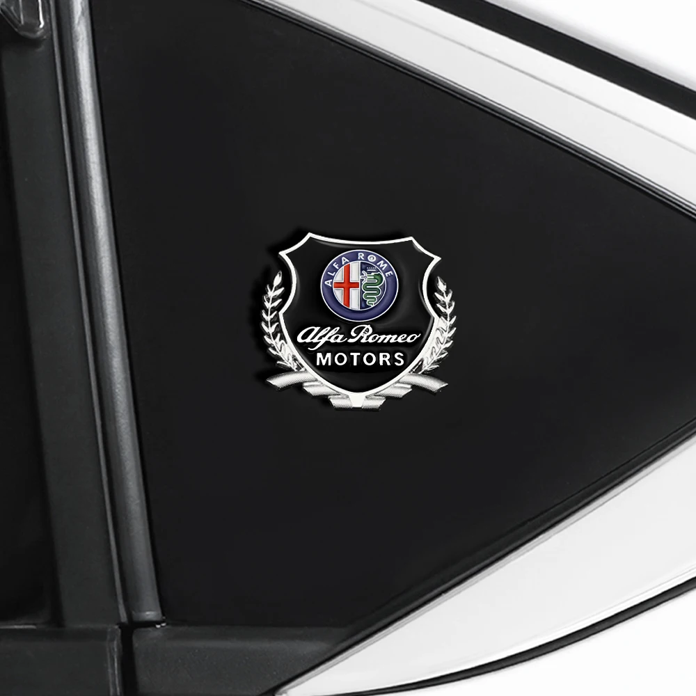 Для Alfa Romeo 147 159 Giulietta Giulia Mito Stelvio автомобиль Brera Spider GT 2 шт. автостайлинг 3D