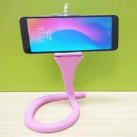 new universal flexible holder arm lazy mobile phone gooseneck stand holder stents flexible bed desk table clip bracket for phone