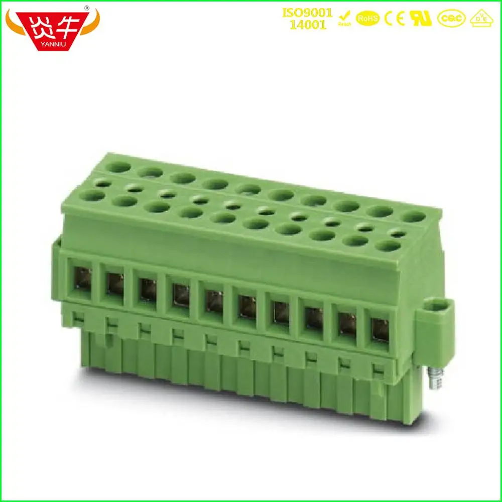 KF2EDGKGHM 5,08 2P~ 12P разъем PCB плагин клеммный блок 2EDGKGHM 5,08 мм 2PIN~ 12PIN TVMSTB 2,5 STF 1719095 PHOENIX