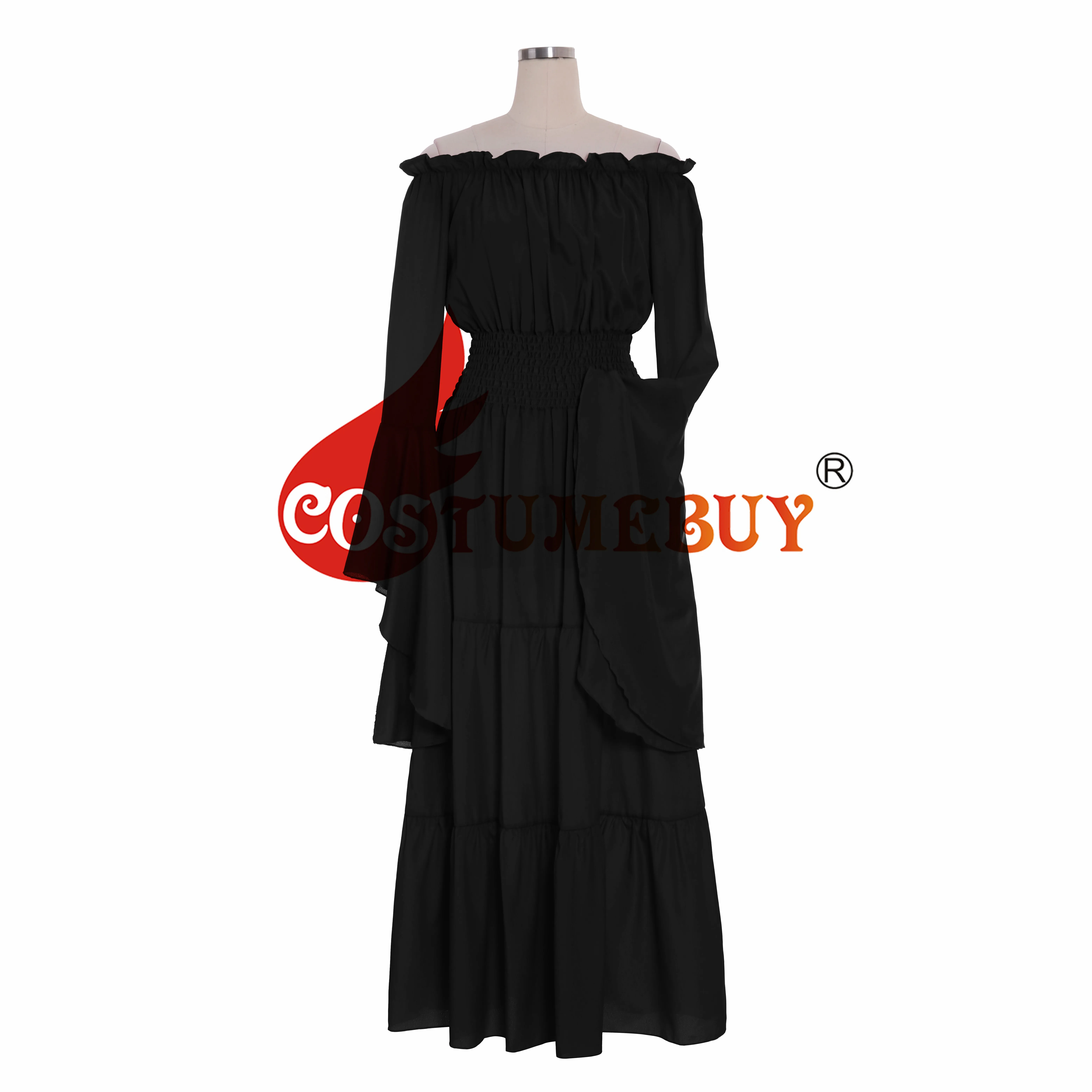 Женское платье с открытыми плечами Costumebuy вечернее в готическом стиле ренессанс