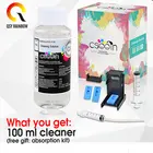 Принадлежности CMYK, очиститель печатной головки, жидкость для чистки HP, EPSON, CANON, BROTHER, принтер для hp 302, 301, 652, для espon