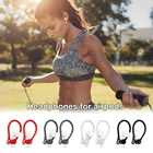 Защитный силиконовый держатель для наушников Airpods, заушной крючок, надежное прилегание крючков, аксессуары для беспроводных наушников, спорт, защита от потери