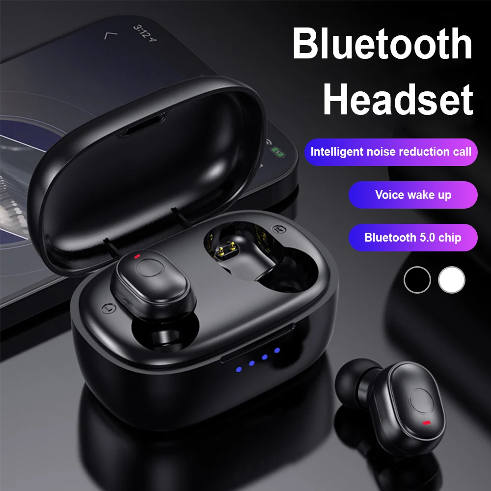 

R15 Tws 5.1 Wireless Headset Bluetooth Headset 9d Stereo Sports Waterproof Earbud Headset 2000 Mah Charging Box