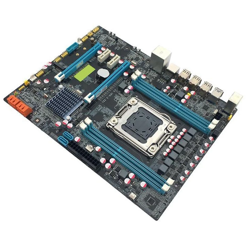 X79 Комплектация Deluxe материнская плата Lga2011 4 канала Ddr3 памяти M.2 Usb3.0 Sata3 Pci E