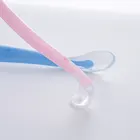 Ложка силиконовая для кормления детей, мягкая, ярких цветов