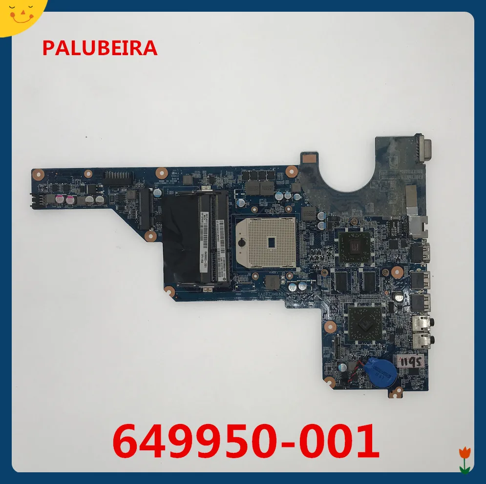 Материнская плата для ноутбука hp pavilion G4 G6 G7 649950-001 DA0R23MB6D1 основной разъем fs1 для radeon HD 6470 DDR3 Протестирована