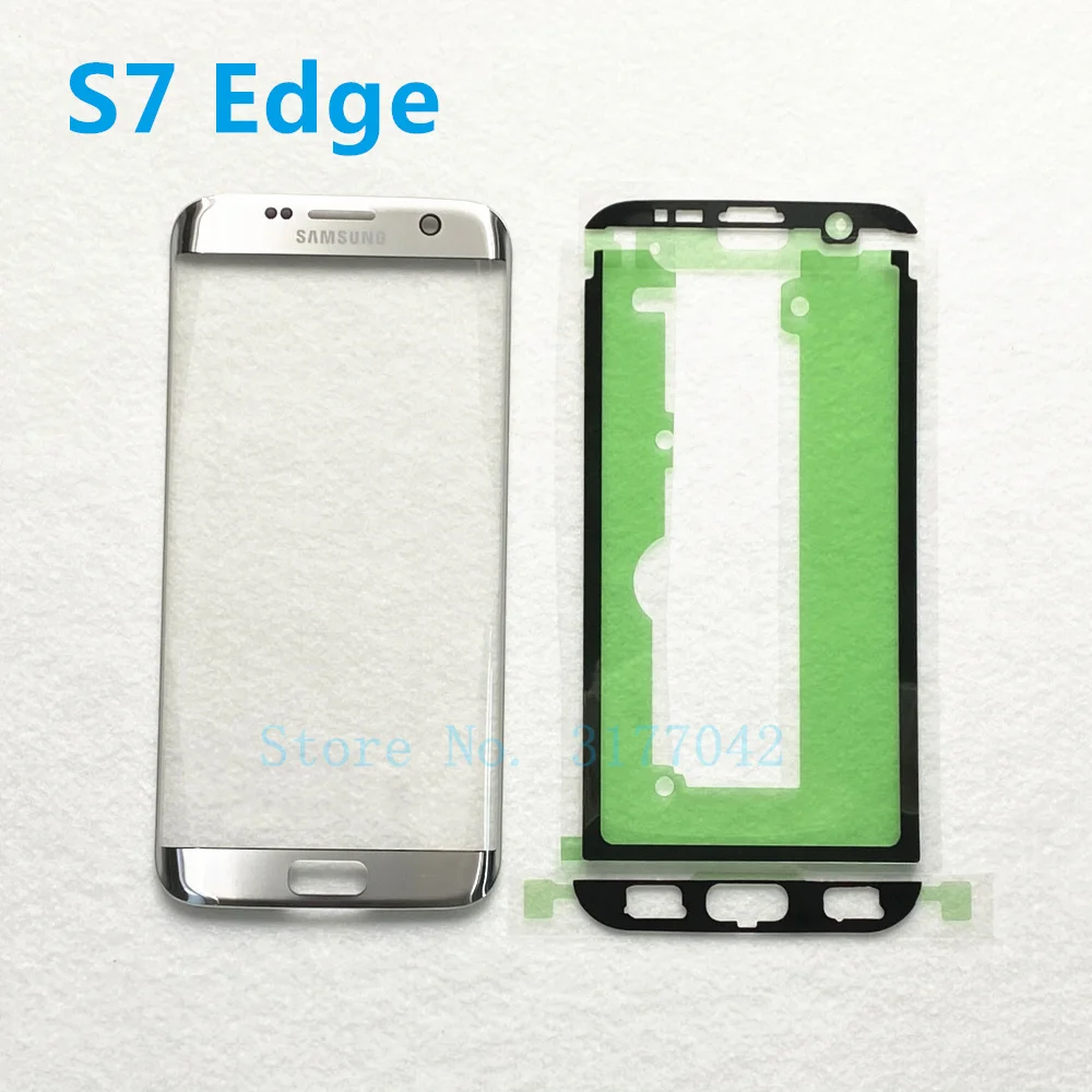Сменная панель сенсорного экрана для Samsung Galaxy S7 G930 G930F Edge G935 G935F переднее стекло